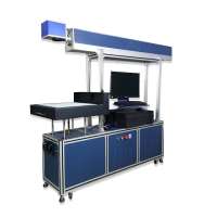 Non-metallic materials 3D  Co2 Glass Tube Laser Marking Machine for large size marking