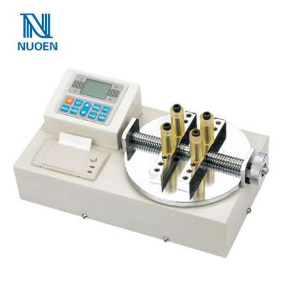 Digital bottle lid cap torque meter tester for testing of eye drop bottle